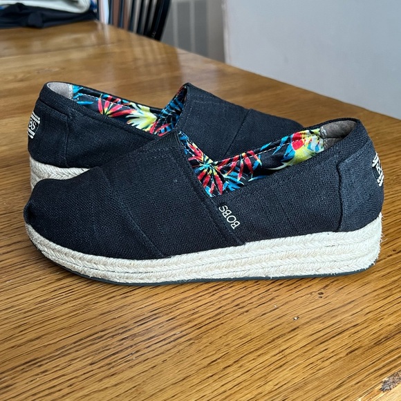 ⭐️ Bobs Skechers Women's High Jinx Slip On Wedge Shoe Size 7.5 - Picture 7 of 15